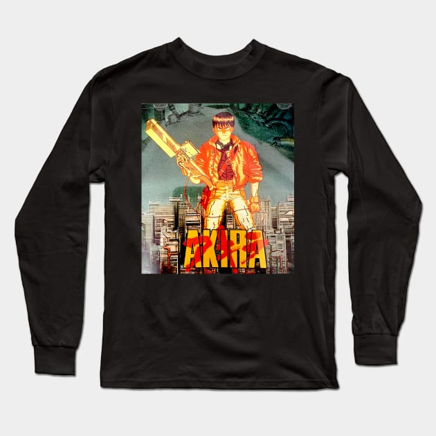 Akira Long Sleeve T-Shirt by BLACKLEAF
